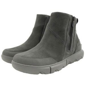 SOREL Women's Explorer Zip Boot in Grey Suede size 9.5